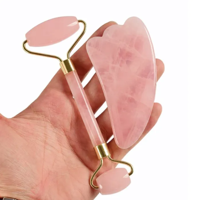 Rose Quartz Face Roller