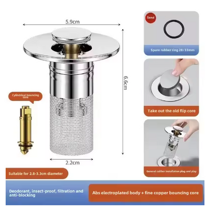 Shower Drain Hair Catcher